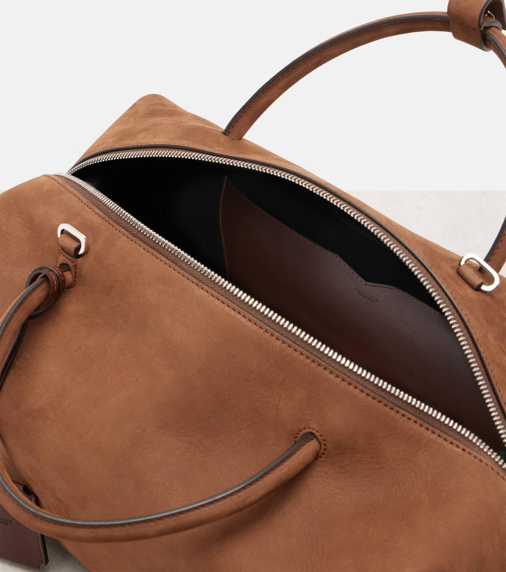 Holdall Medium leather shoulder bag - 4
