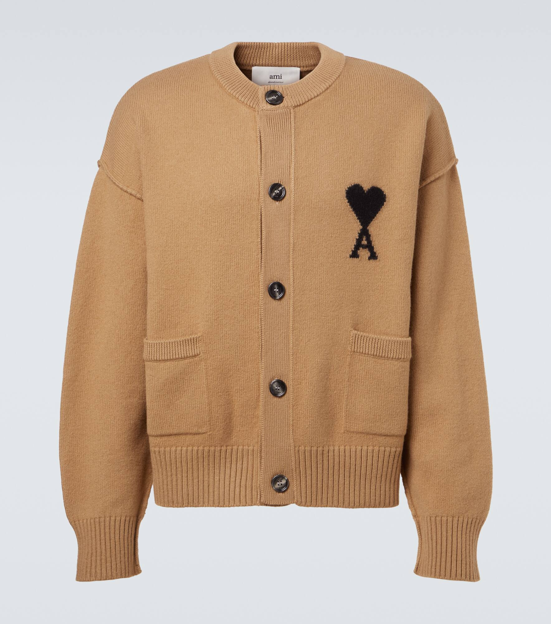 Ami de Cœur virgin wool cardigan - 1