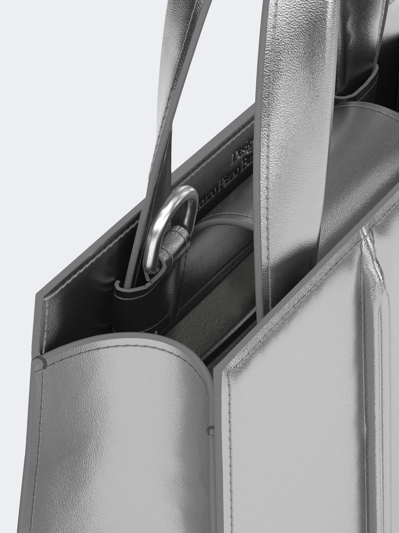 WHITNEYBAG2MET Max Mara Whitney Bag 2 - Nano - SILVER 3