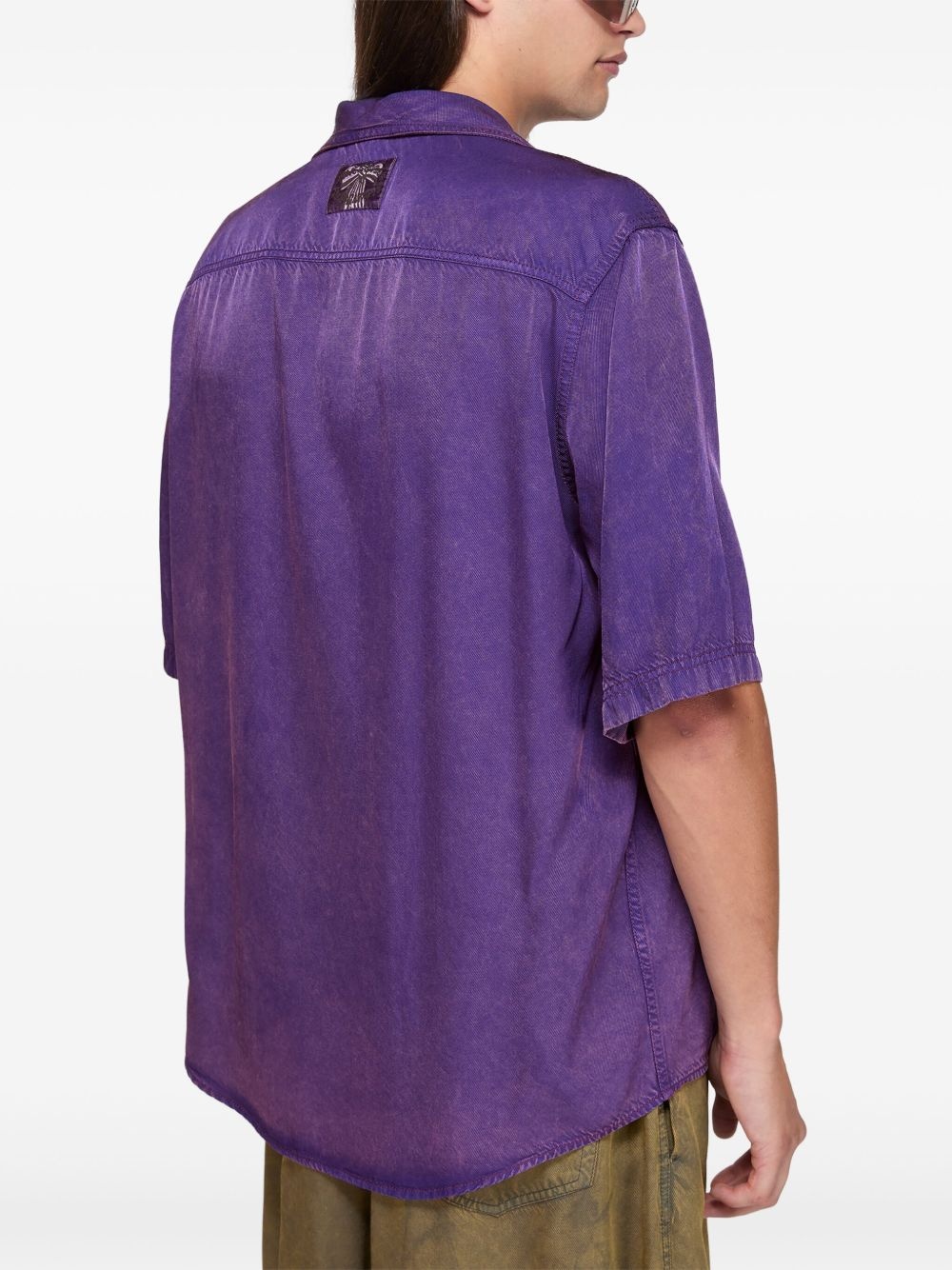 faded-effect shirt - 4