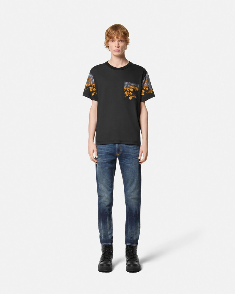 VERSACE JEANS COUTURE Lizard Regular-Fit T-Shirt outlook