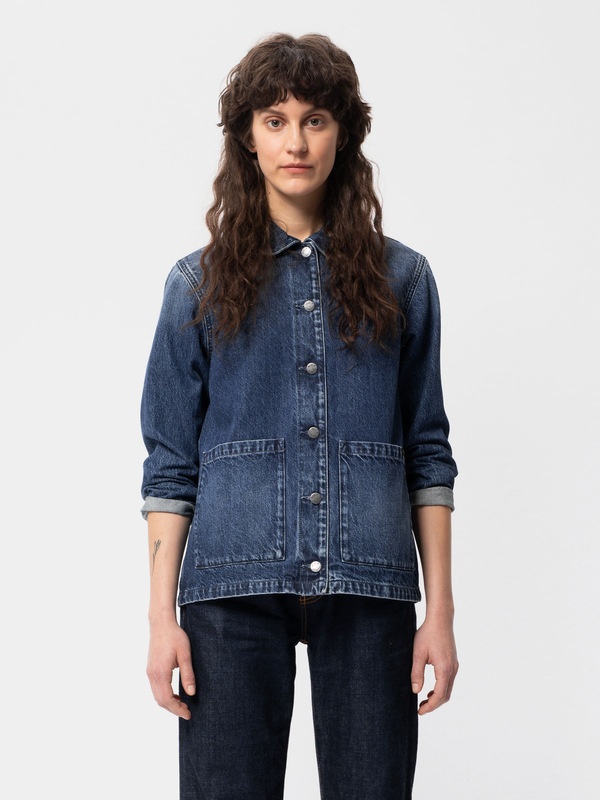 Nina Worker Jacket Denim - 7