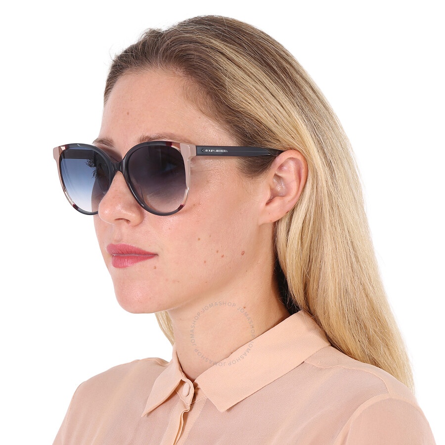 Carolina Herrera Blue Shaded Cat Eye Ladies Sunglasses CH 0063/S 0HBJ/08 58 - 2