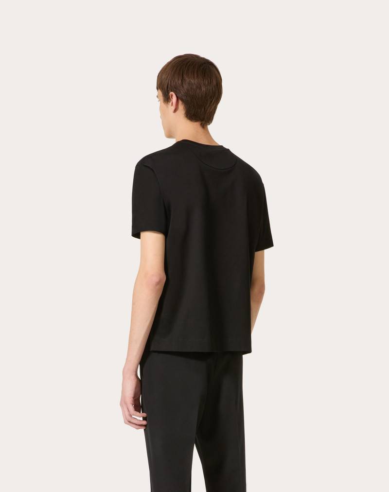 VALENTINO PRINT COTTON T-SHIRT 4