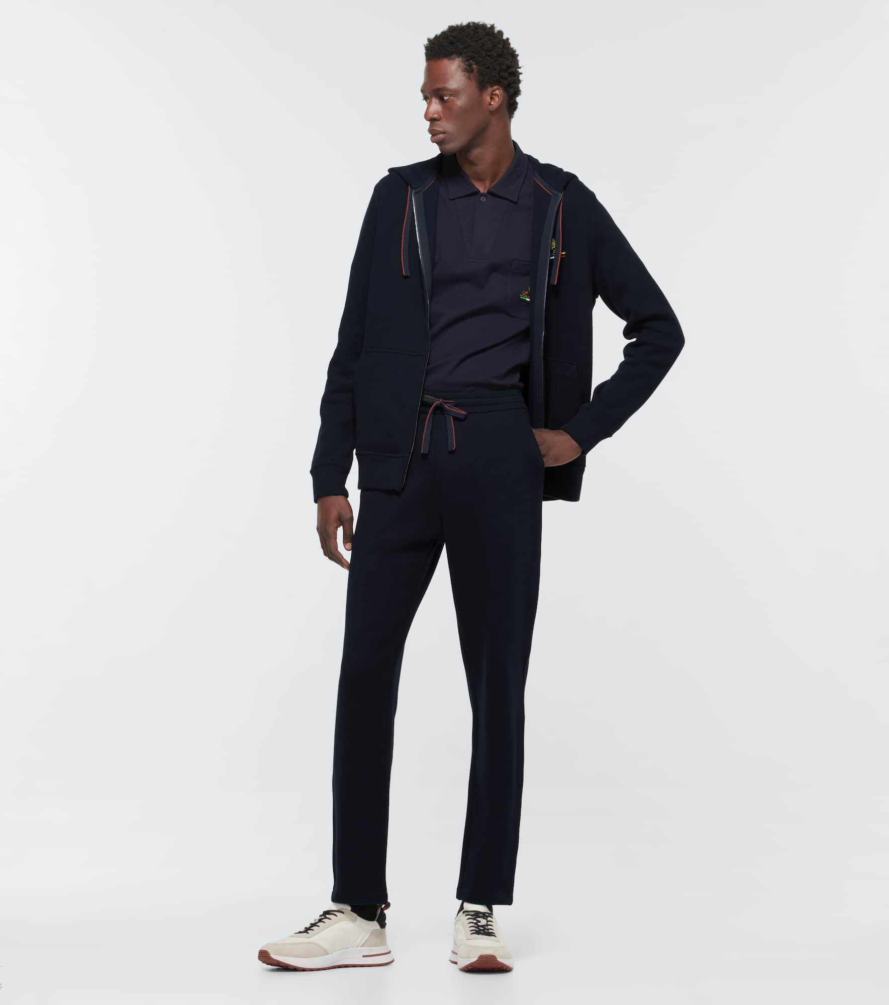 Horsey cotton fleece sweatpants - 2