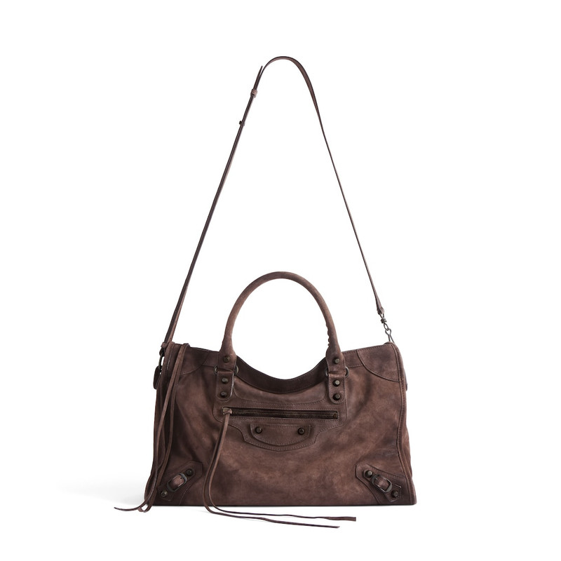 Women's Le City Bag Medium in Light Espresso 4