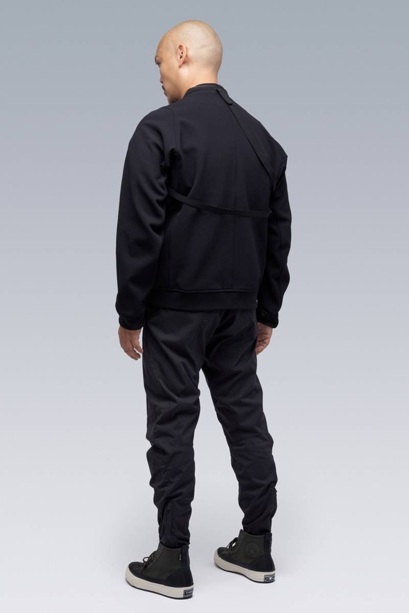 J90-SS schoeller® 3XDRY® WB-400™ Bomber Jacket Schwarzrot 6