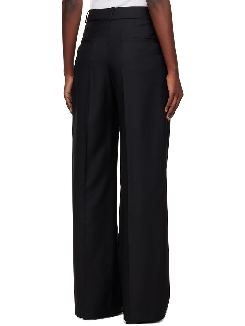 Black Sbiru LDS Straight Leg Trousers 3
