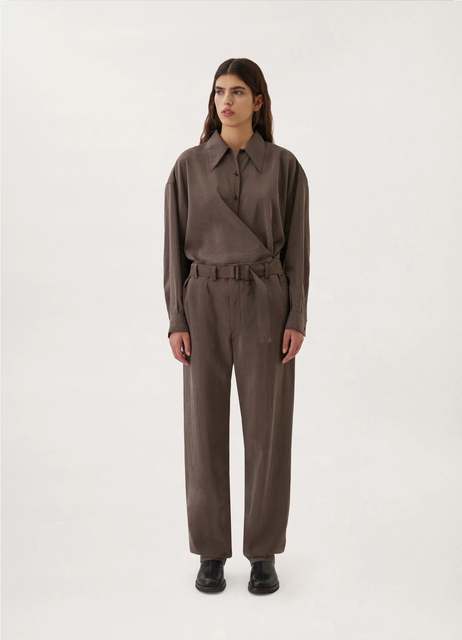 SOFT BELTED PANTS
DRY SILK - 2