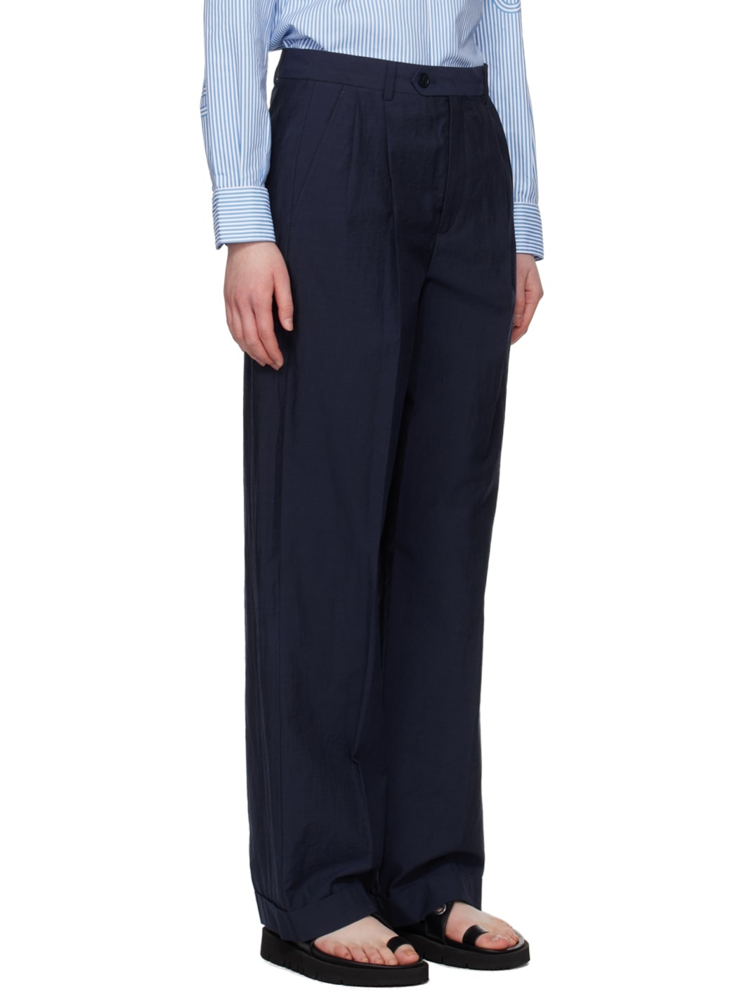 Navy Melissa Trousers - 2