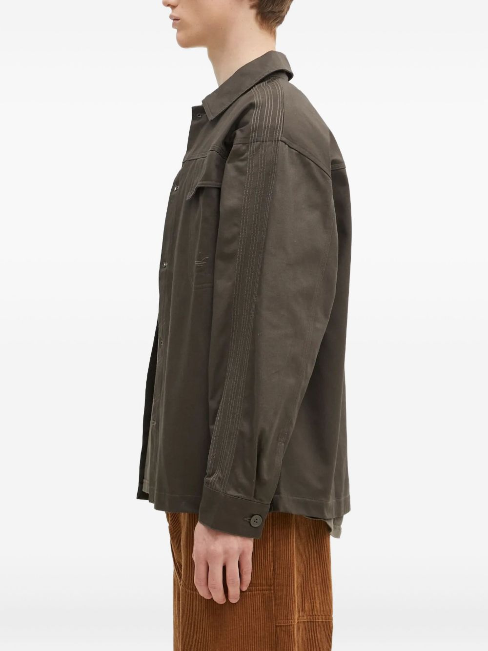 flap-pocket shirt - 3