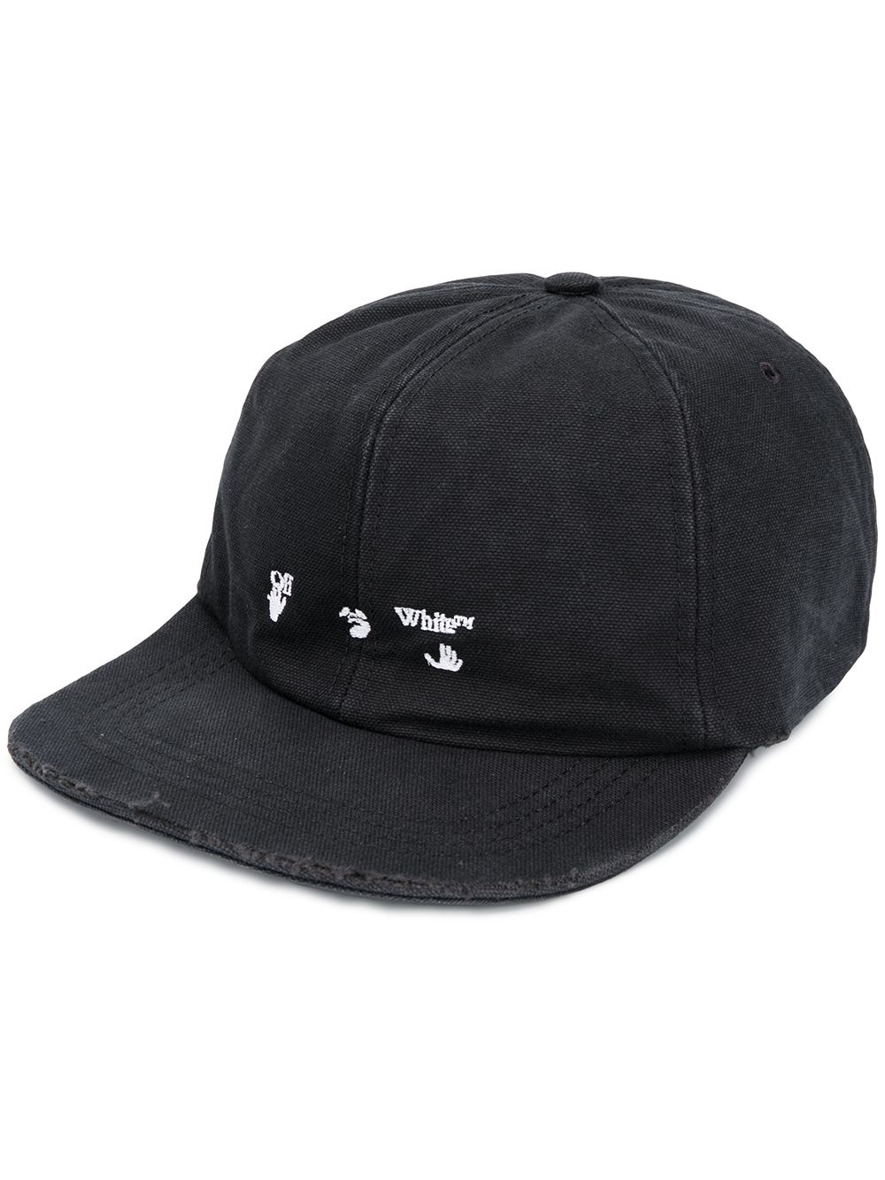 logo-print baseball cap - 1