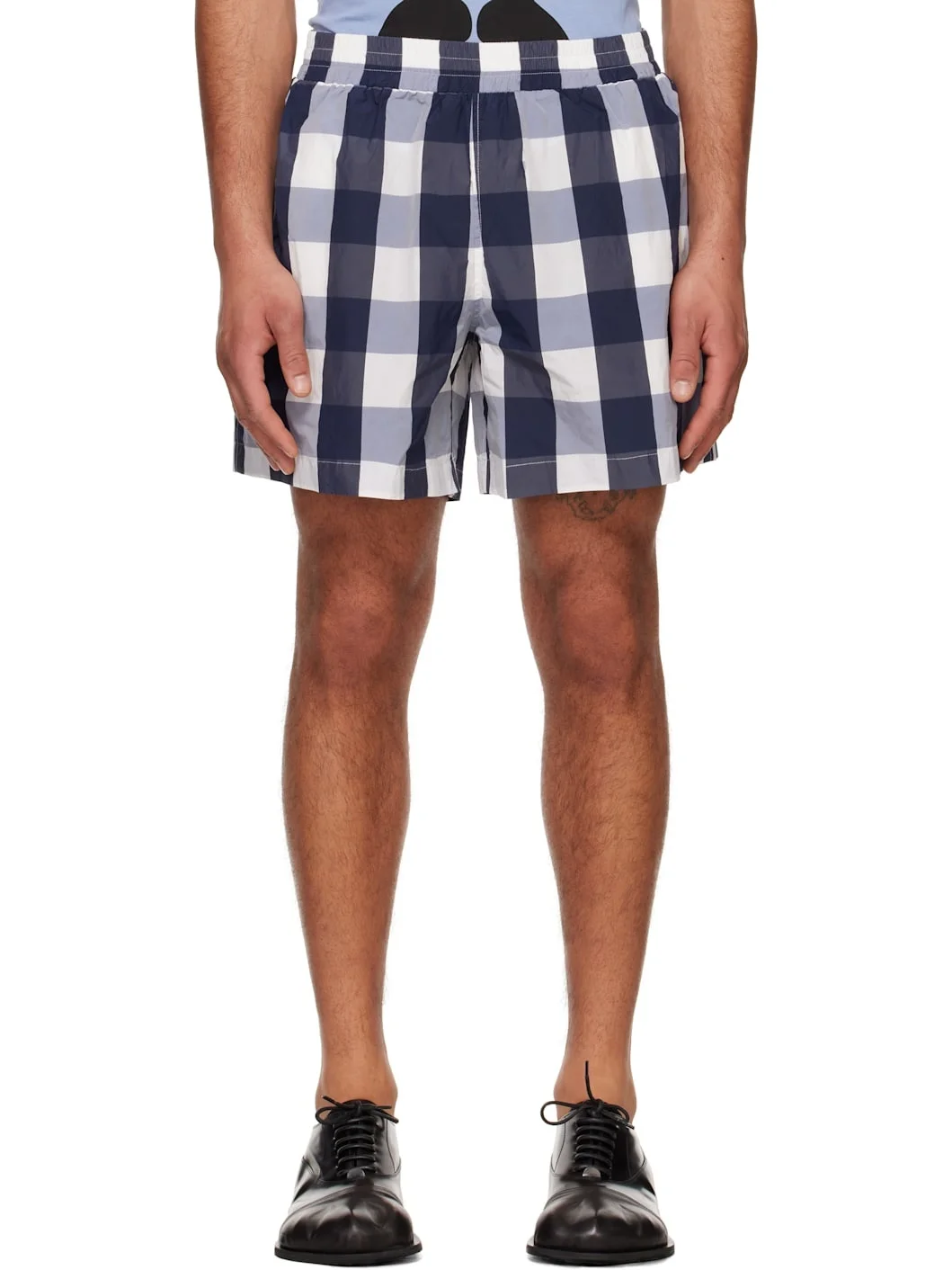 Navy Basic Shorts - 1