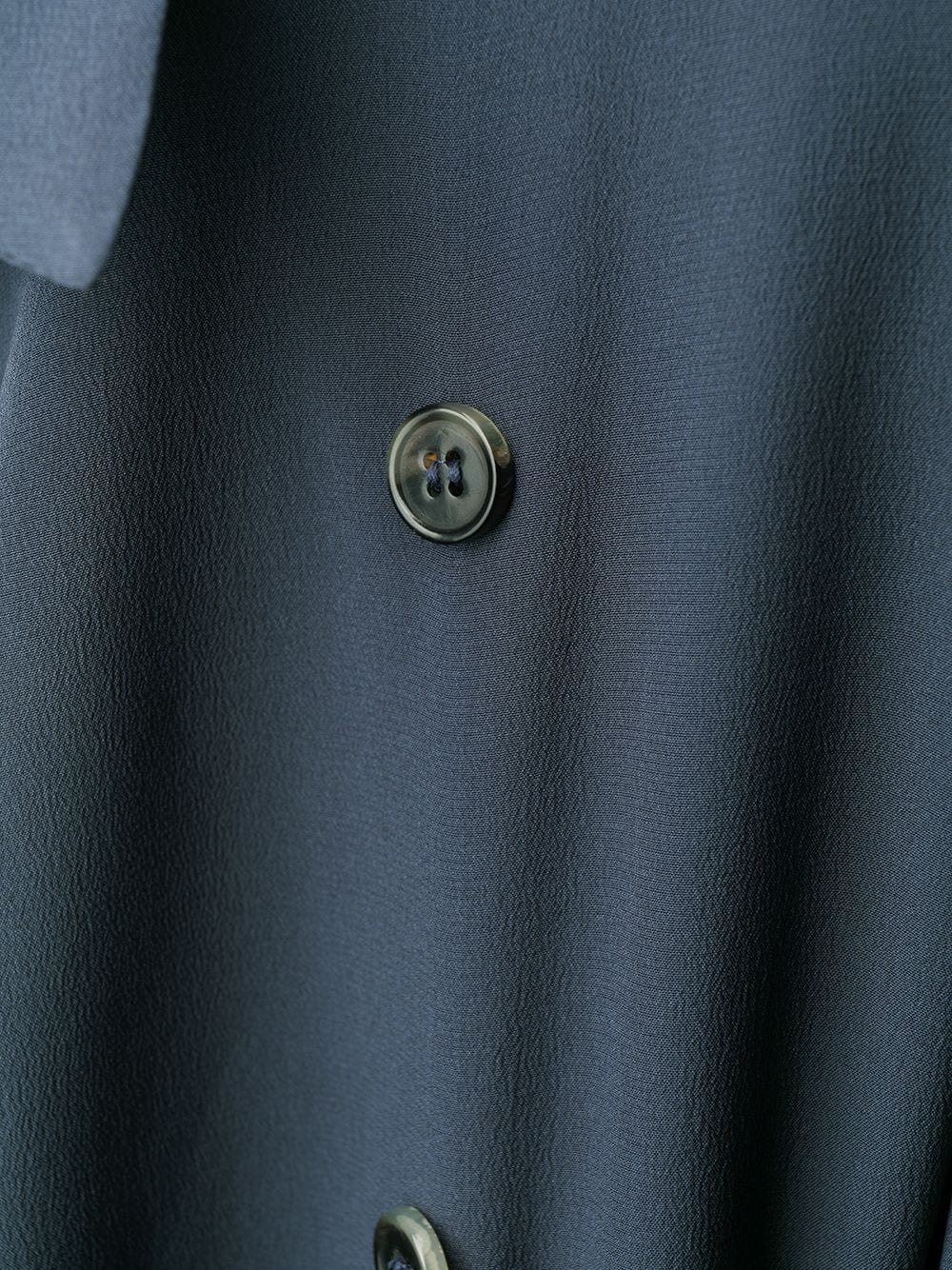 side button fastening belted dress - 7