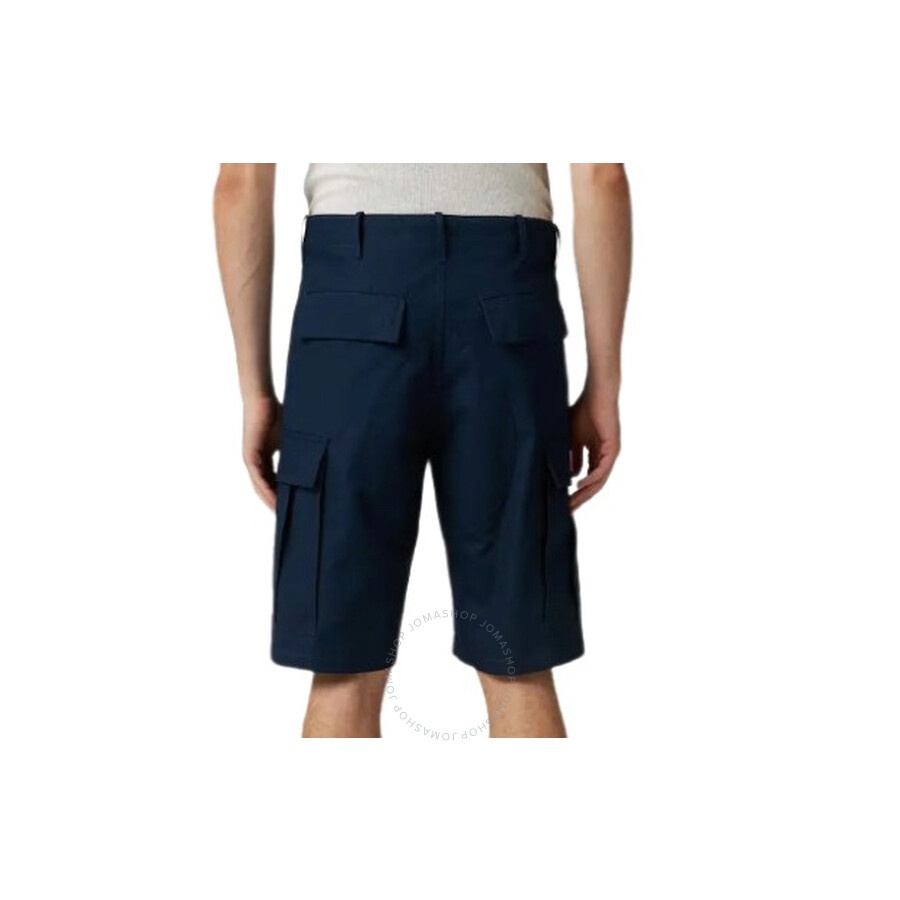 Kenzo Midnight Blue Cargo Pocket Bermuda Shorts - 2