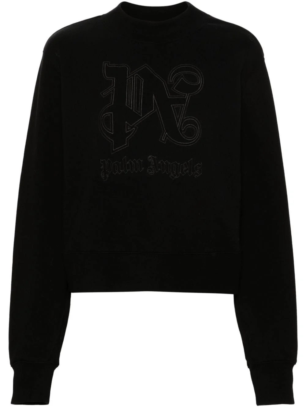 Monogram Statement cotton sweatshirt - 1