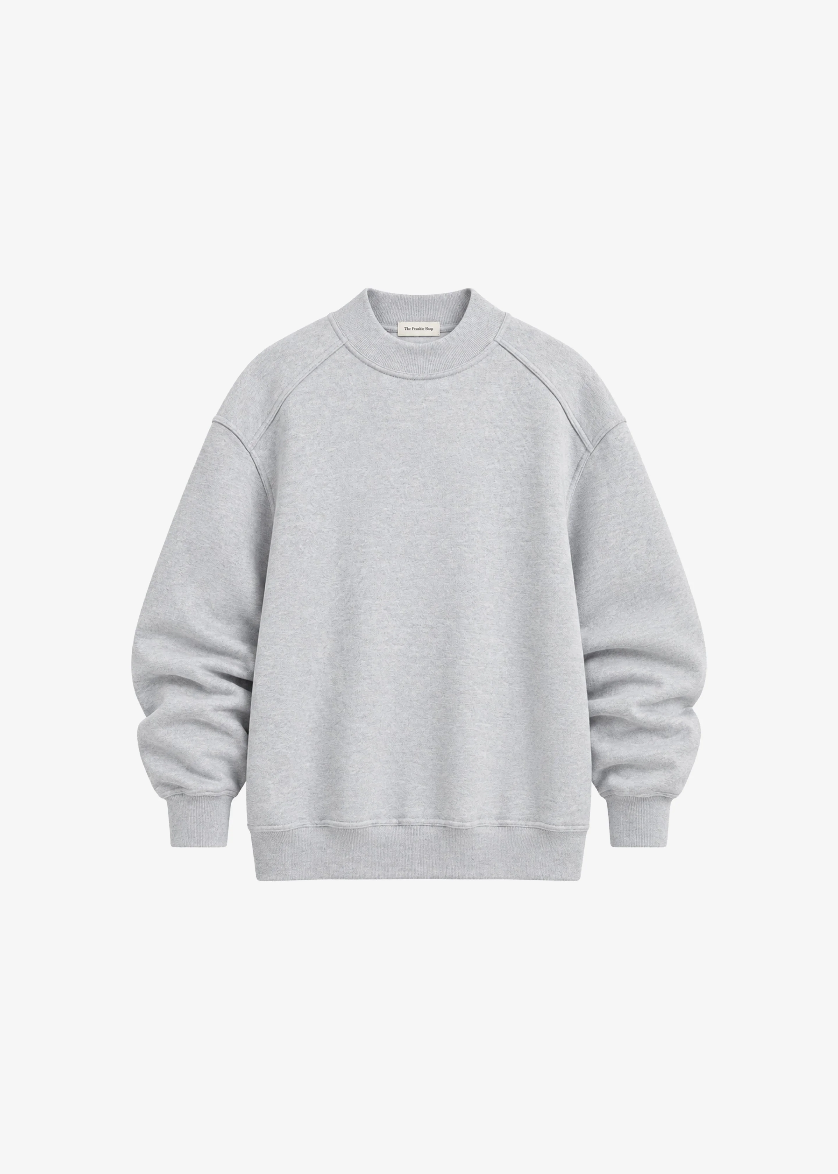 Isore Padded Sweatshirt - Light Grey - 1