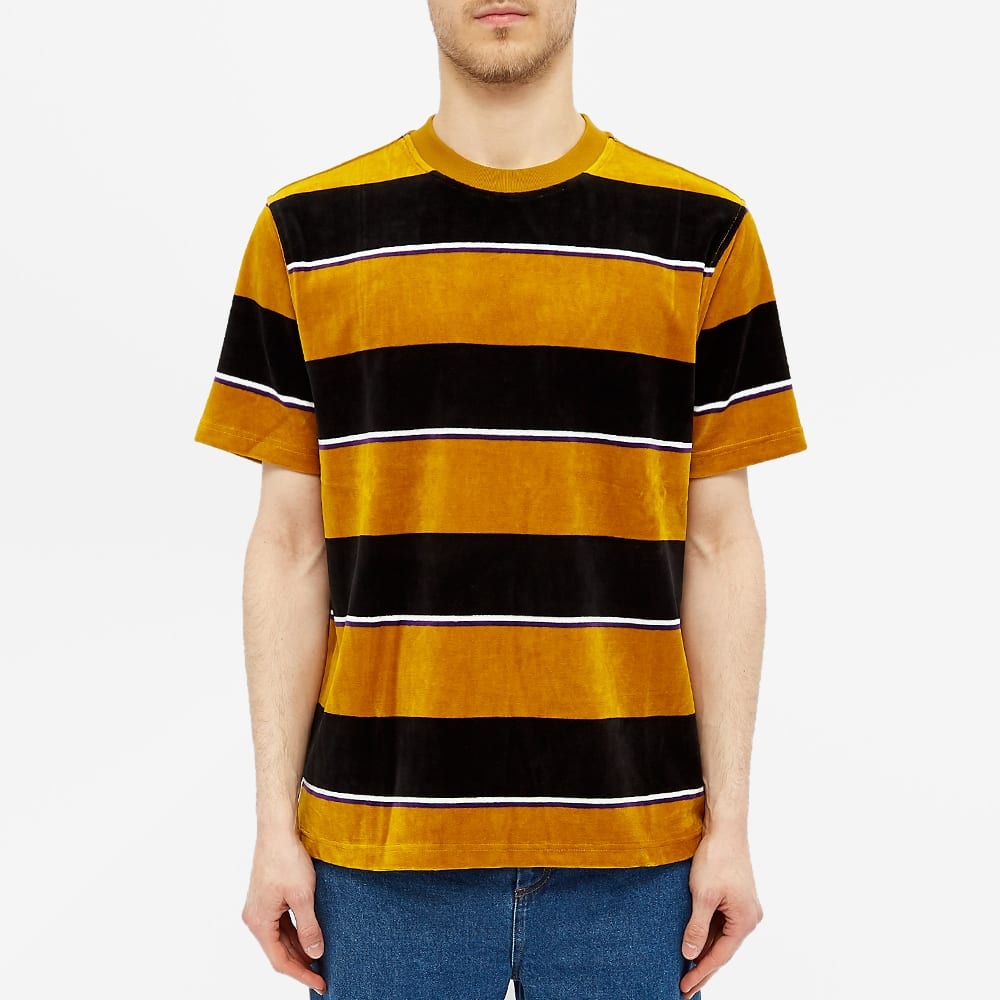 Stussy Velour Stripe Tee - 3