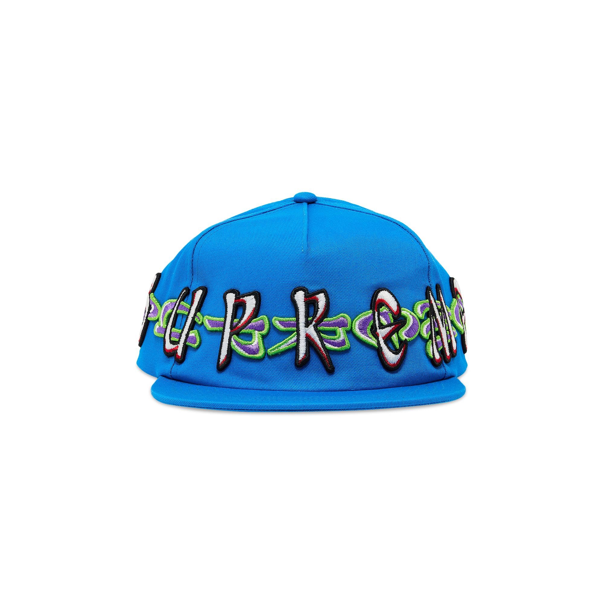 Supreme AOI Spellout 5-Panel 'Blue' - 1