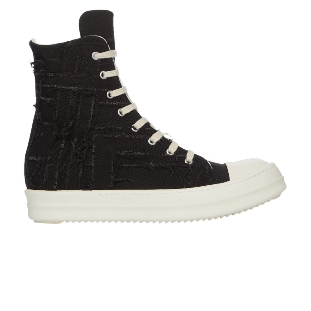 Rick Owens Wmns DRKSHDW EDFU Slashed High 'Black Milk' - 1