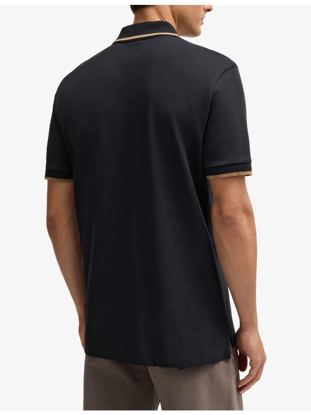 Logo-Print Short-Sleeve Cotton Polo - 4