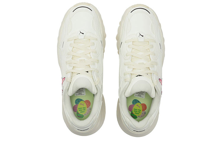 (WMNS) PUMA Pulsar Wedge 'Cream White' 387319-01 - 4