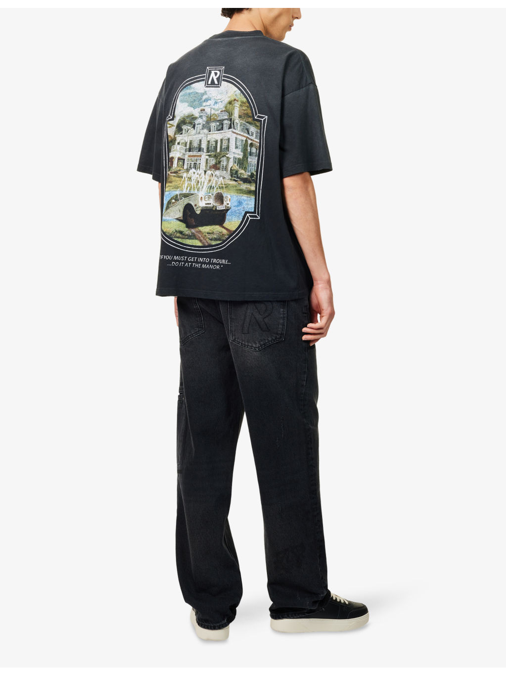Revere Manor Graphic-Print Cotton-Blend T-Shirt - 2
