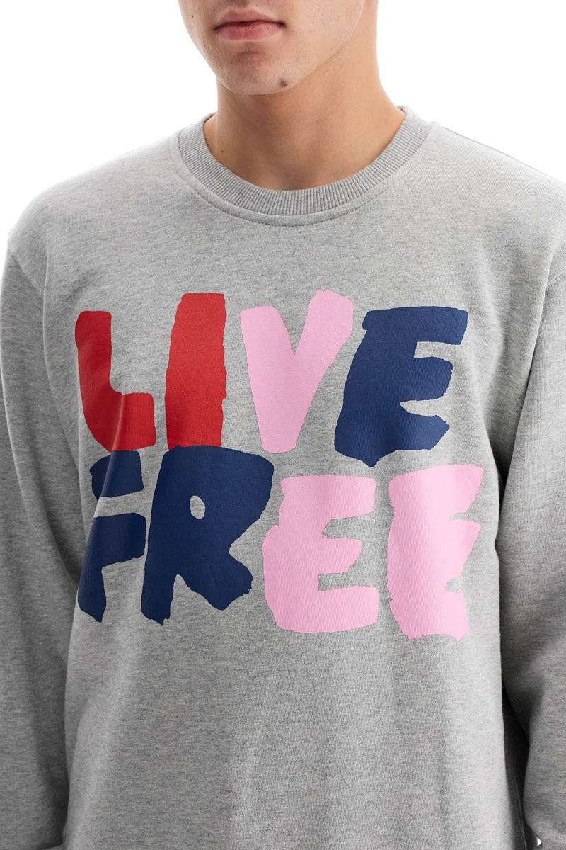 Comme Des Garçons Live Free Hooded Sweat - 4