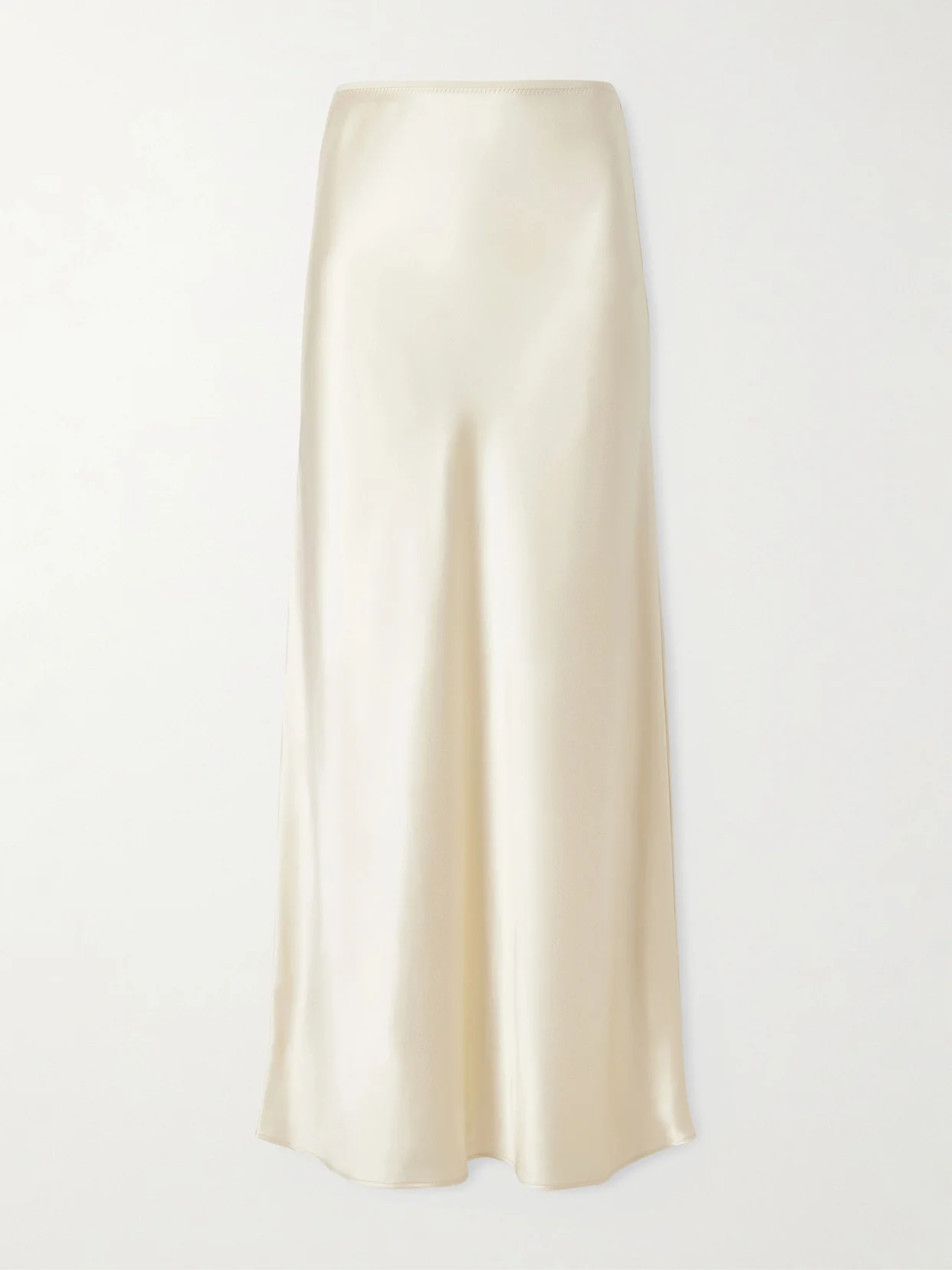 Isaak Silk-satin Maxi-skirt - 1