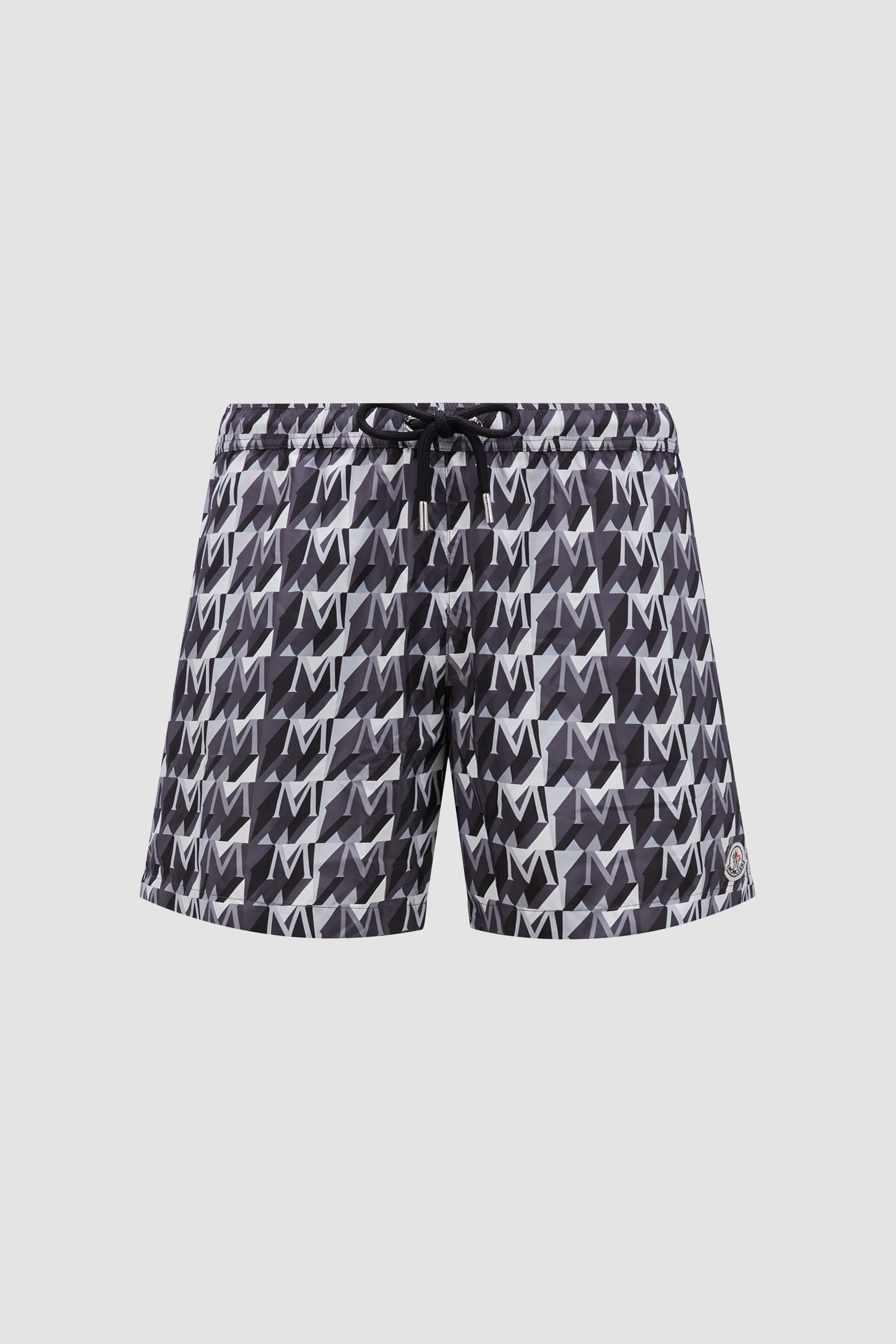 Monogram Print Swim Shorts - 1