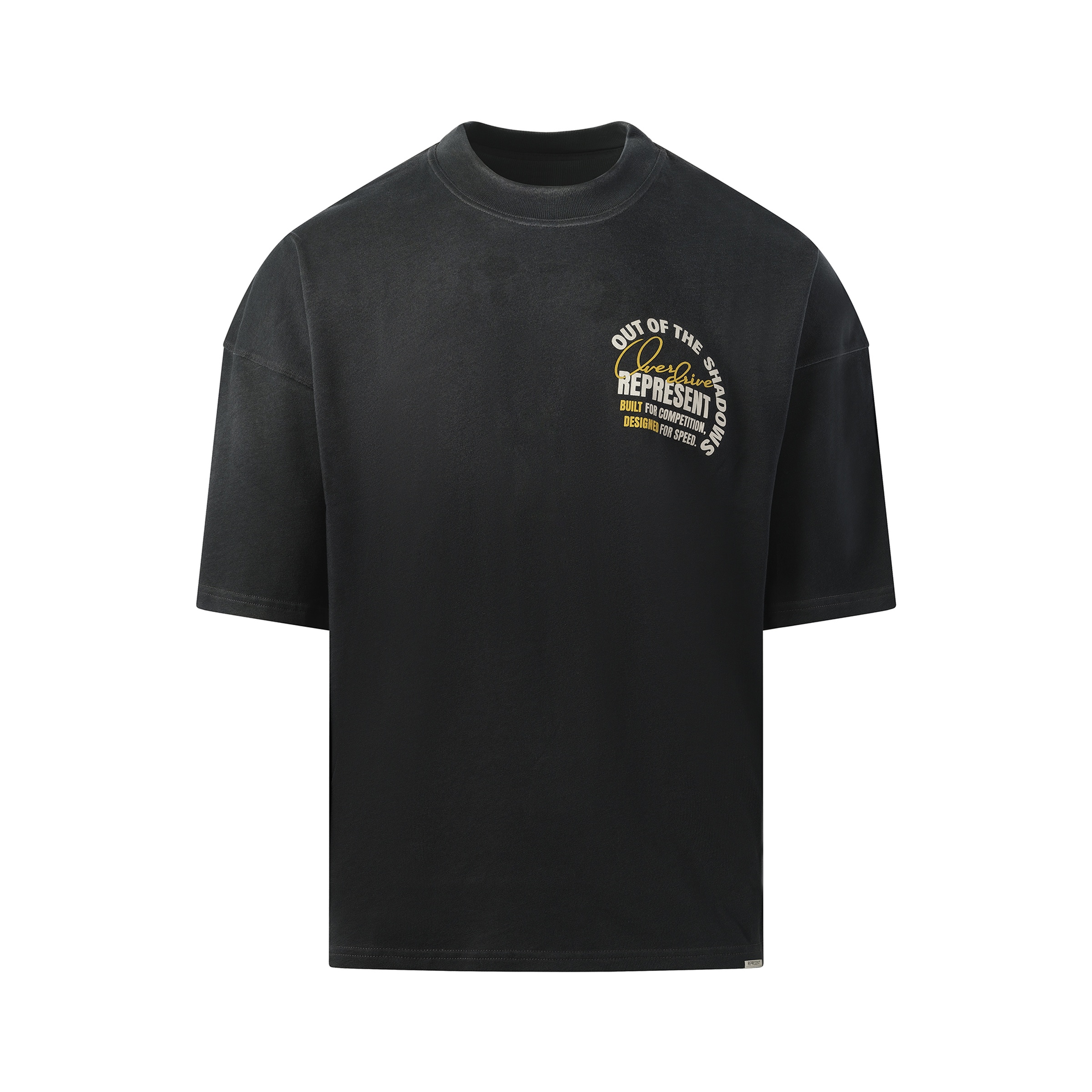 Out Of The Shadows T-Shirt in Stained Black - 2