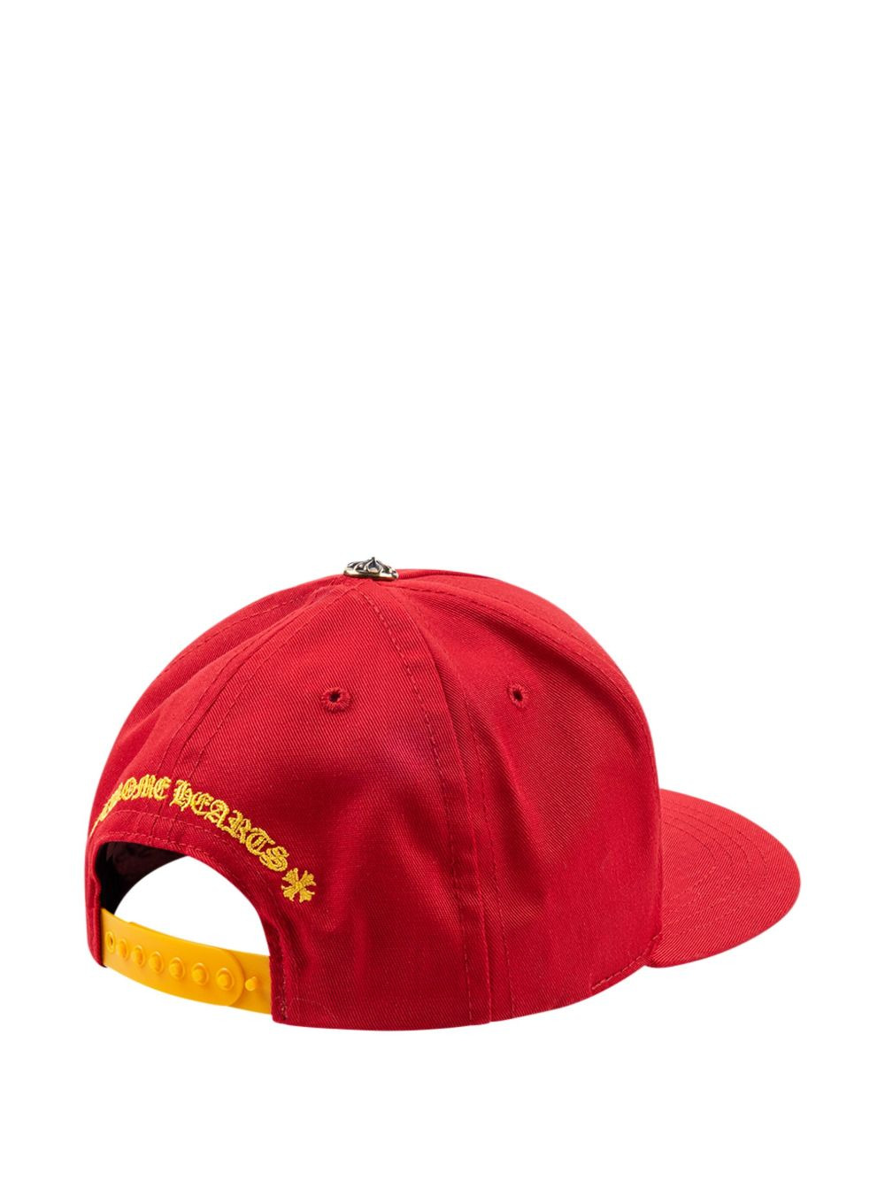 button-detail panelled baseball cap - 3