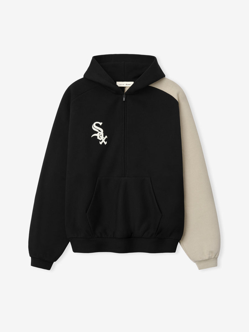 White Sox Raglan Half Zip Sport Hoodie - 1