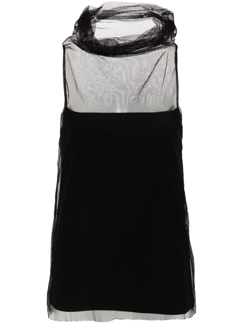 tulle-overlayed top 1