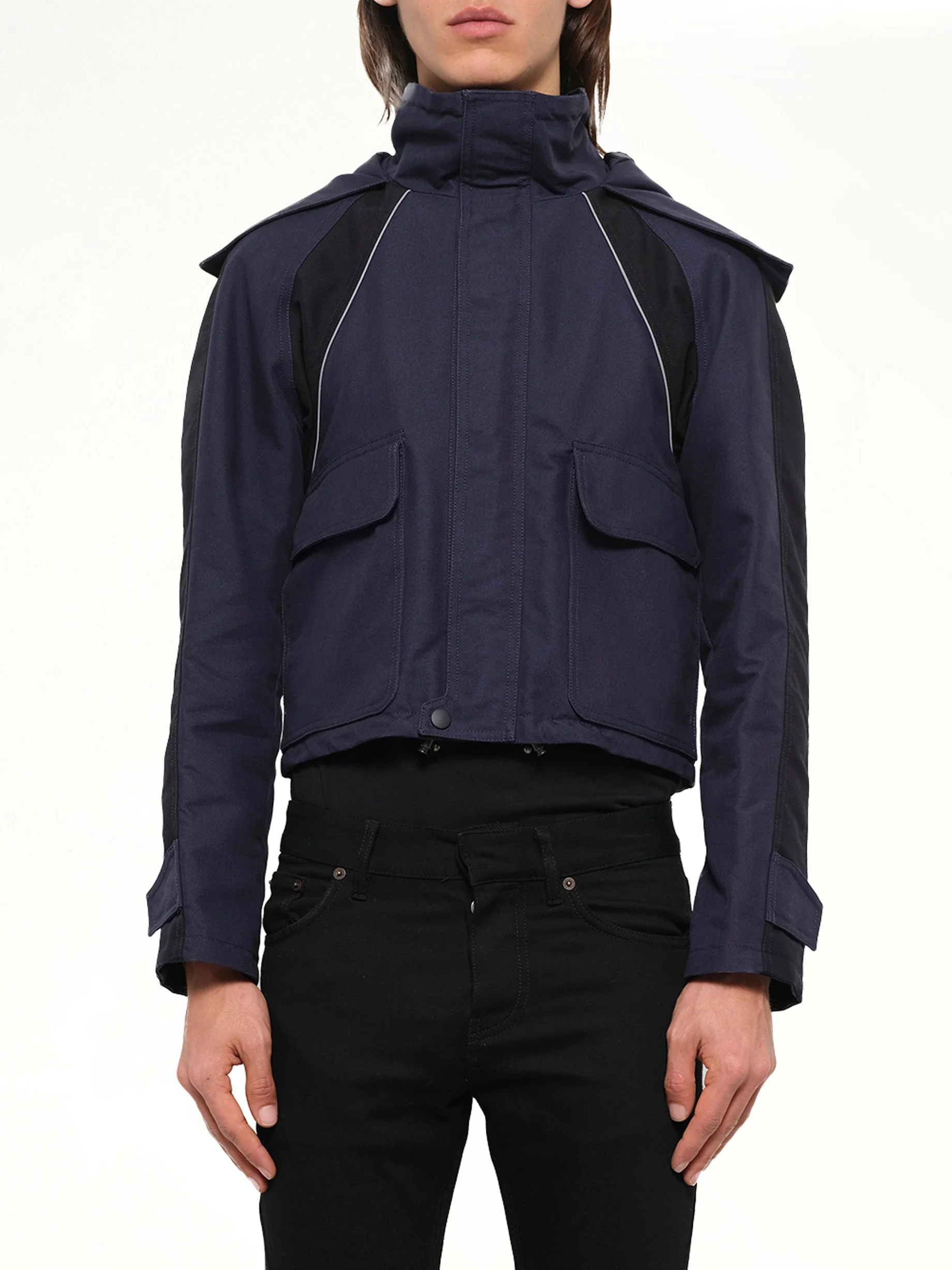 Cenevas Ski Parka in Navy - 1