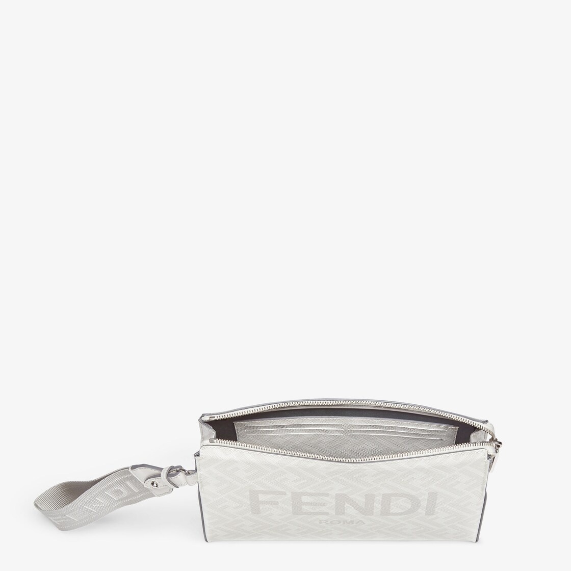 White FF fabric pouch - 4