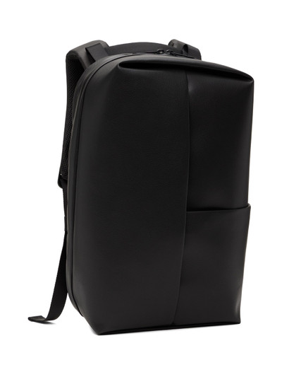 Côte & Ciel Black Sormonne Allura Recycled Leather Backpack outlook