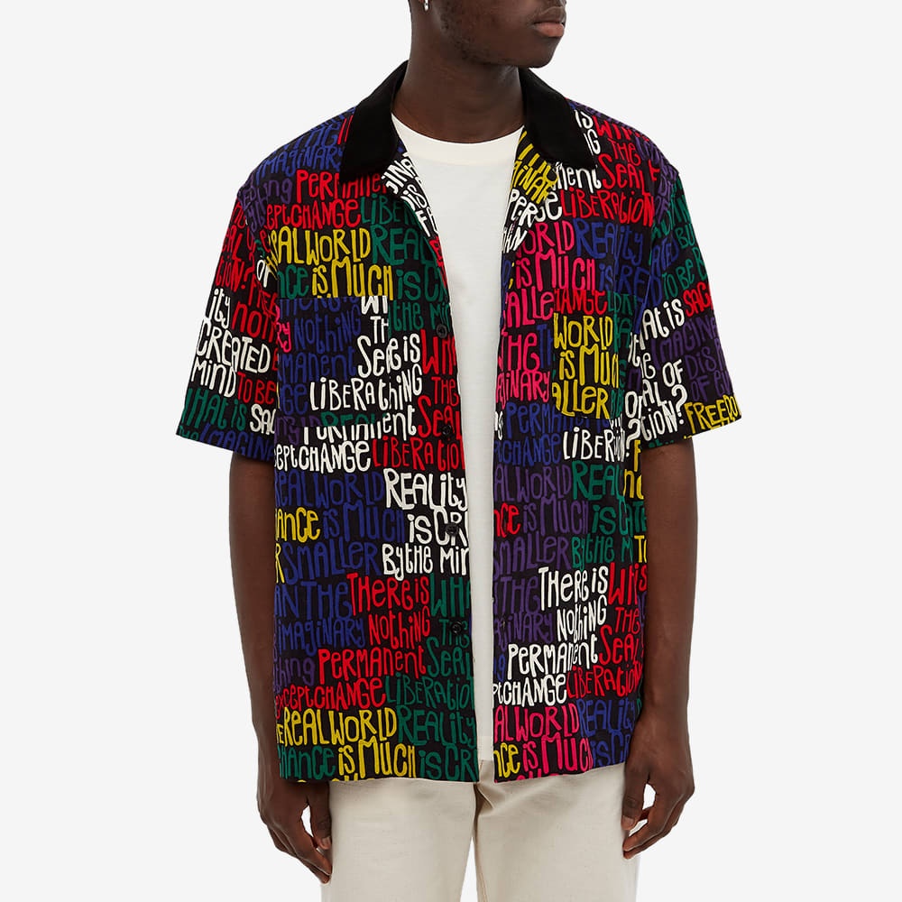 Sacai Message Print Vacation Shirt - 4