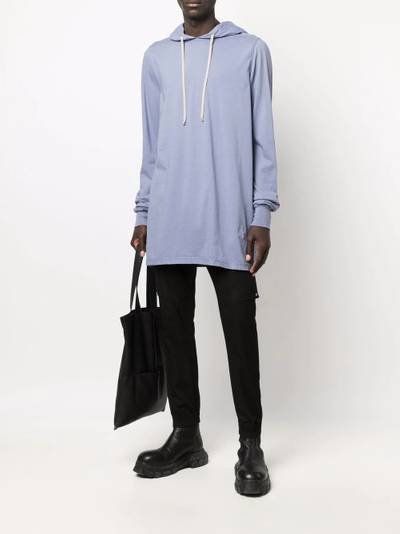 Rick Owens DRKSHDW drawstring-hooded jumper outlook