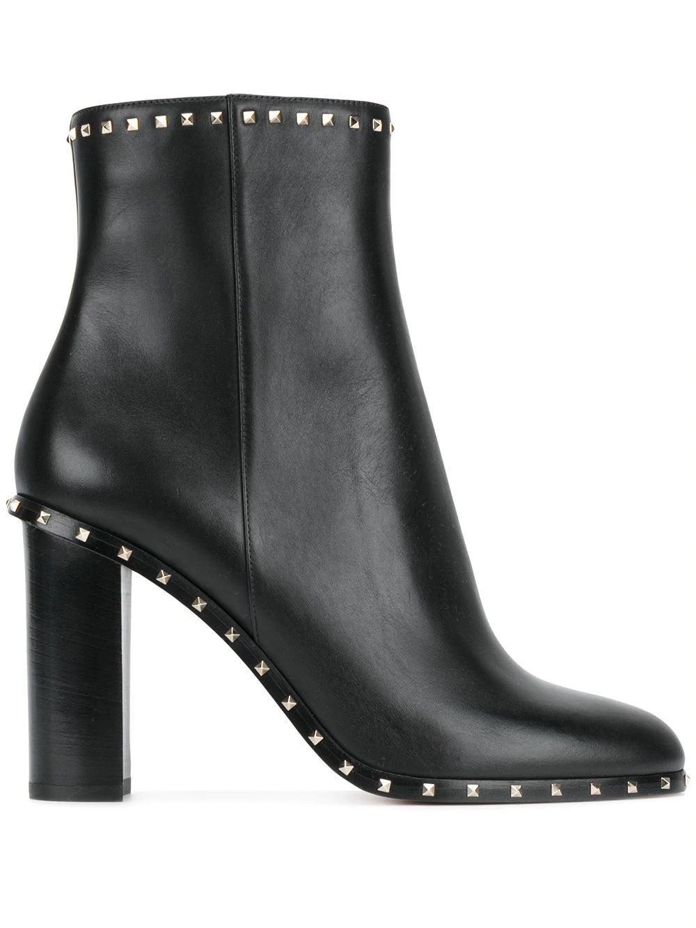 Rockstud ankle boots - 1