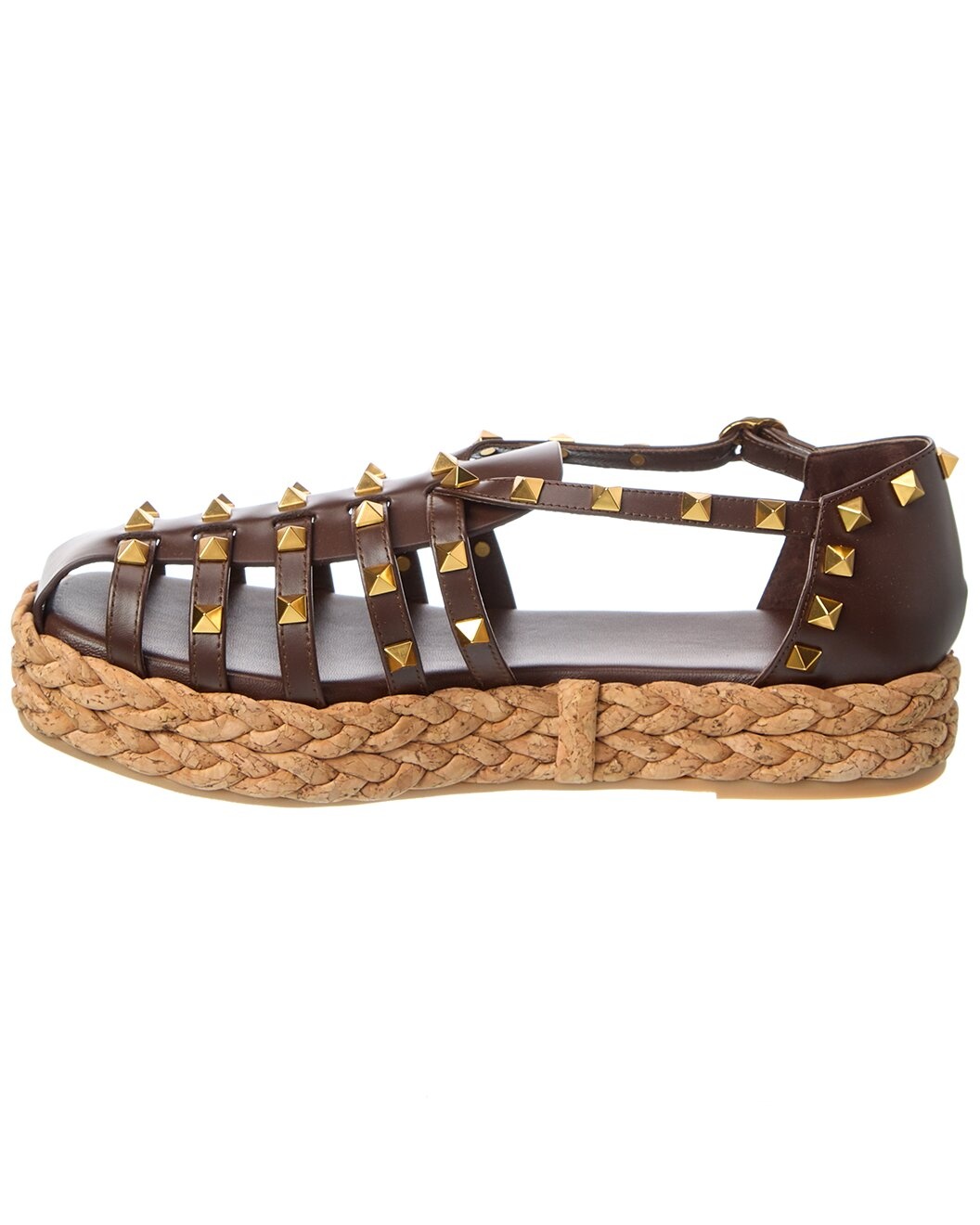 Valentino Rockstud 30 Leather Platform Sandal - 2