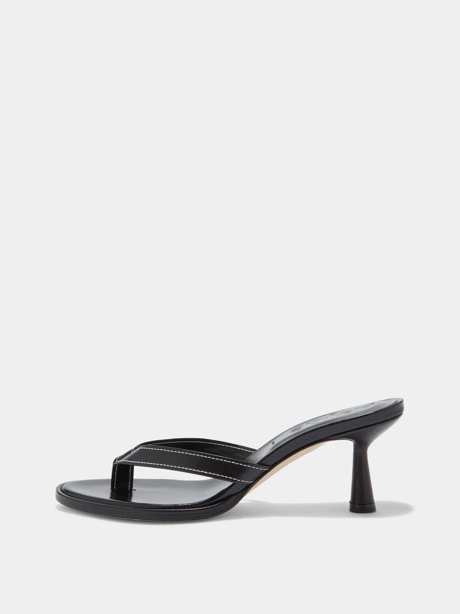 Daphne Leather Thong Sandals - 1