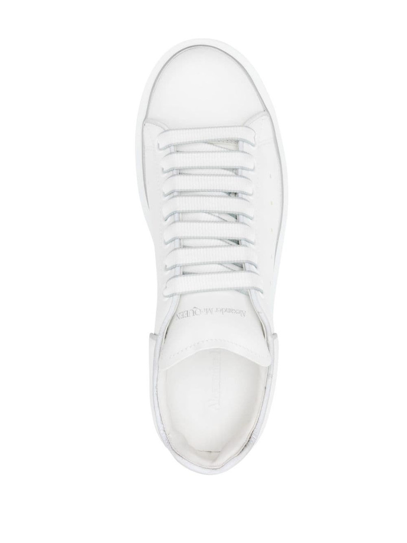 Oversized leather sneakers 4
