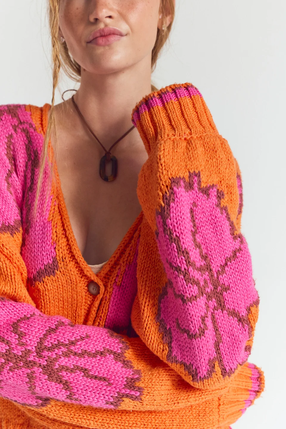 Sunny Patterned Cardi - 1
