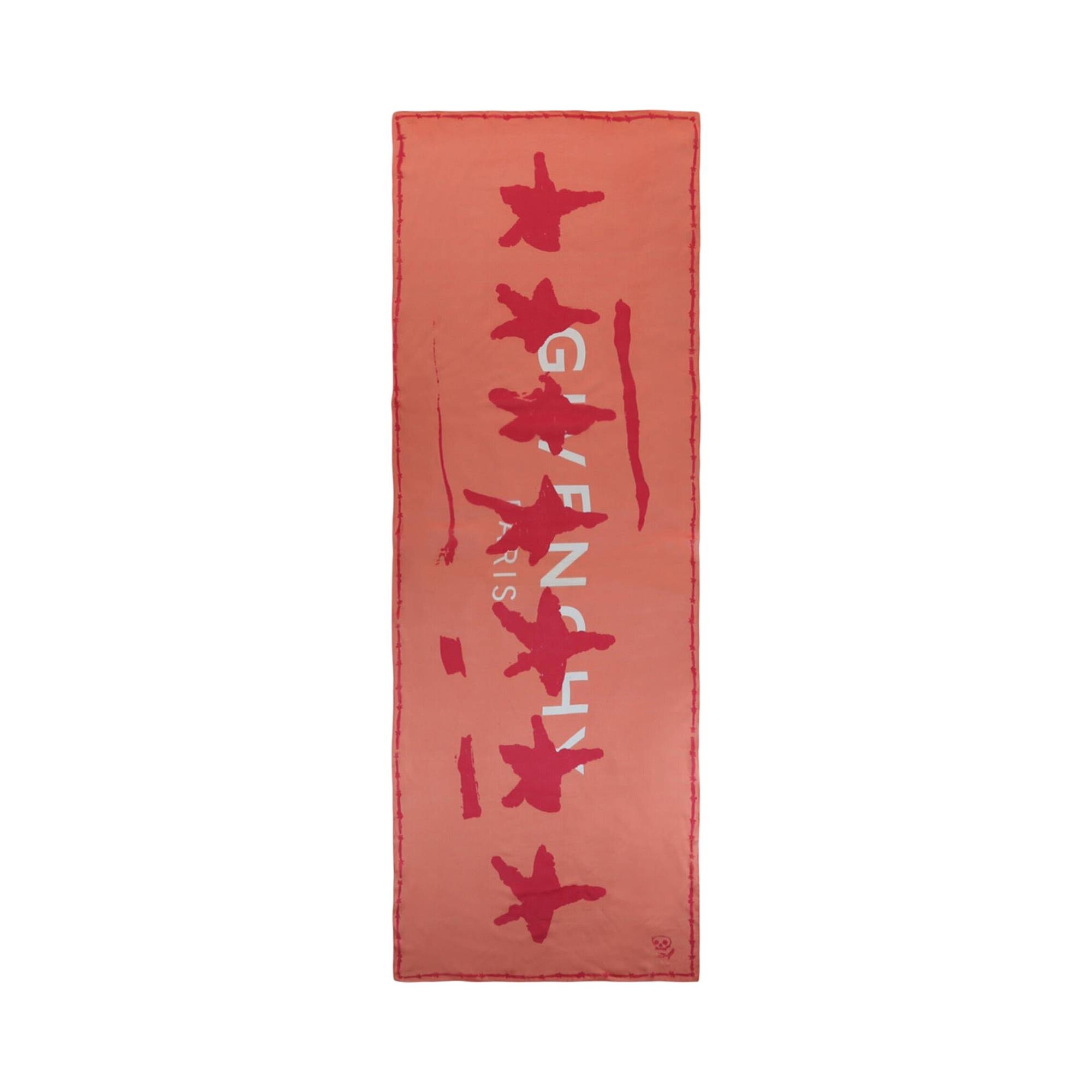 Givenchy New Artwork Print Scarf 'Salmon' - 1