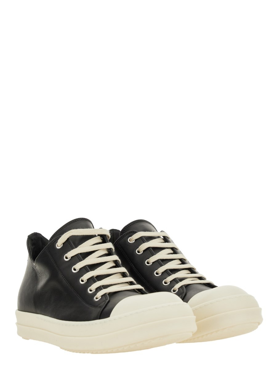 LOW TOP LEATHER SNEAKER - 2