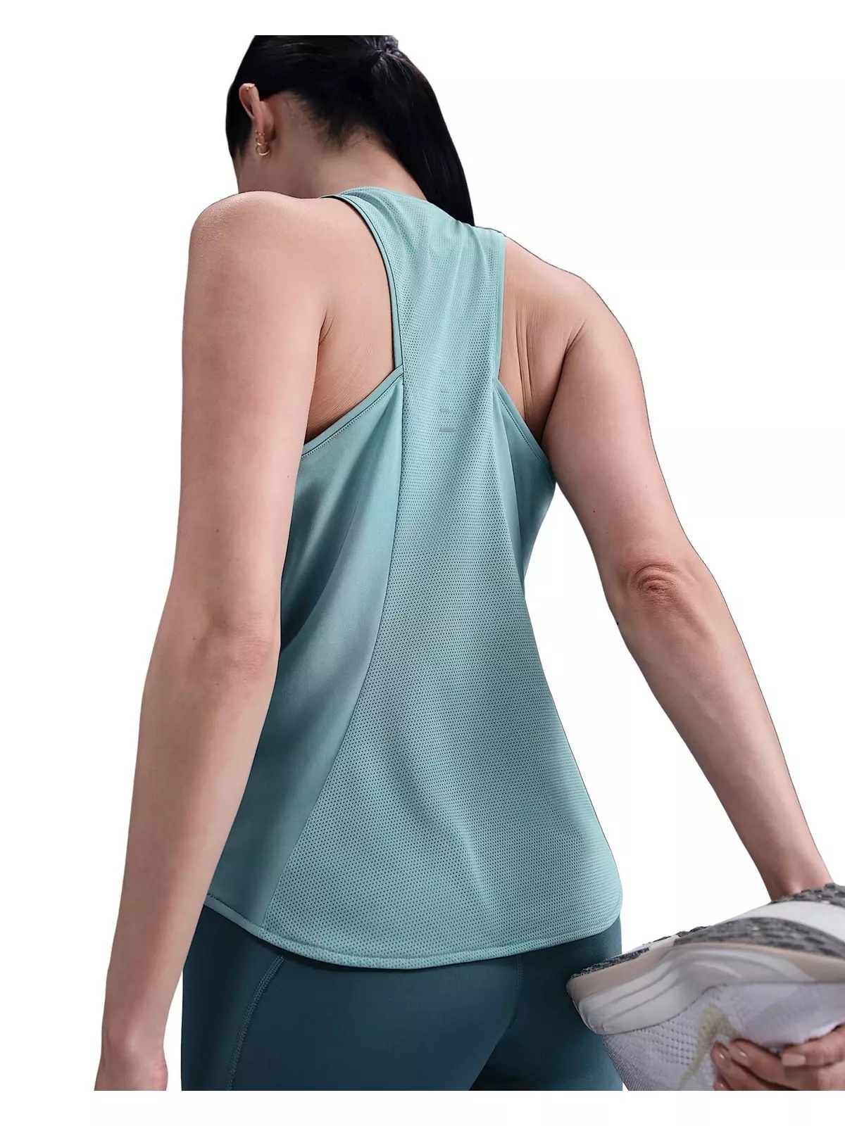 Women's Swift Dri-FIT Running Tank Top -Green - 2