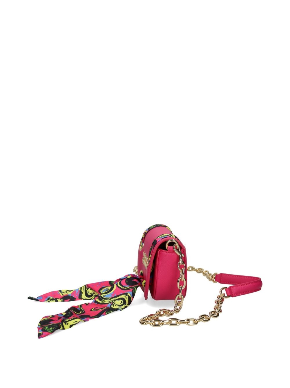 baroque-print shoulder bag - 3