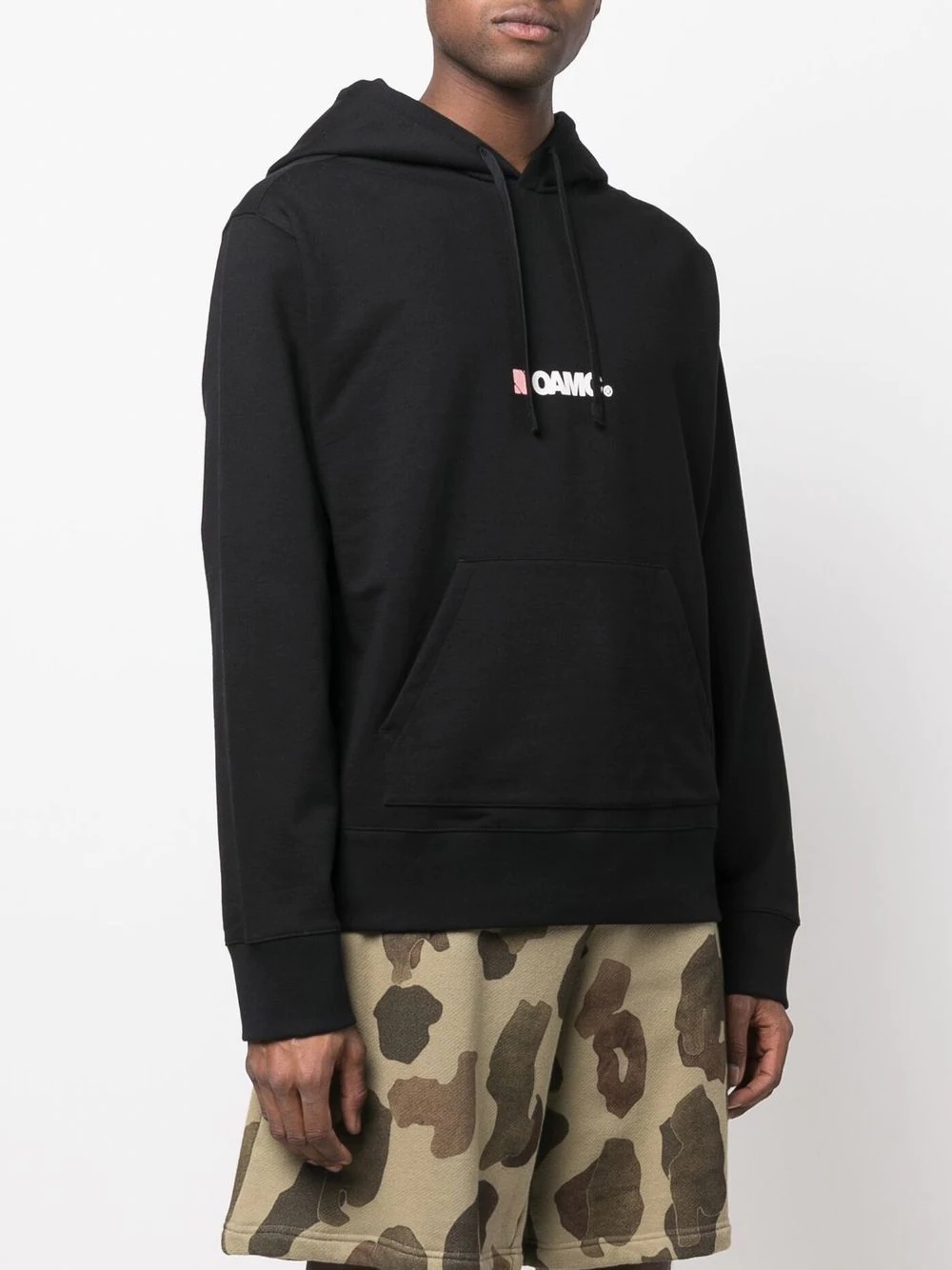 logo-print hoodie - 4