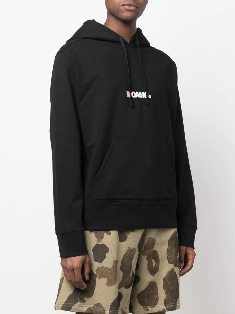 logo-print hoodie 4